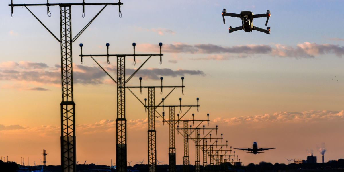 The need for drones to improve airport operations Adecs Airinfra B.V.